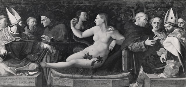 Gemäldegalerie, Staatliche Museen zu Berlin — Girolamo Genga. Disput der Kirchenväter über die unbeflechte Empfangnis — insieme